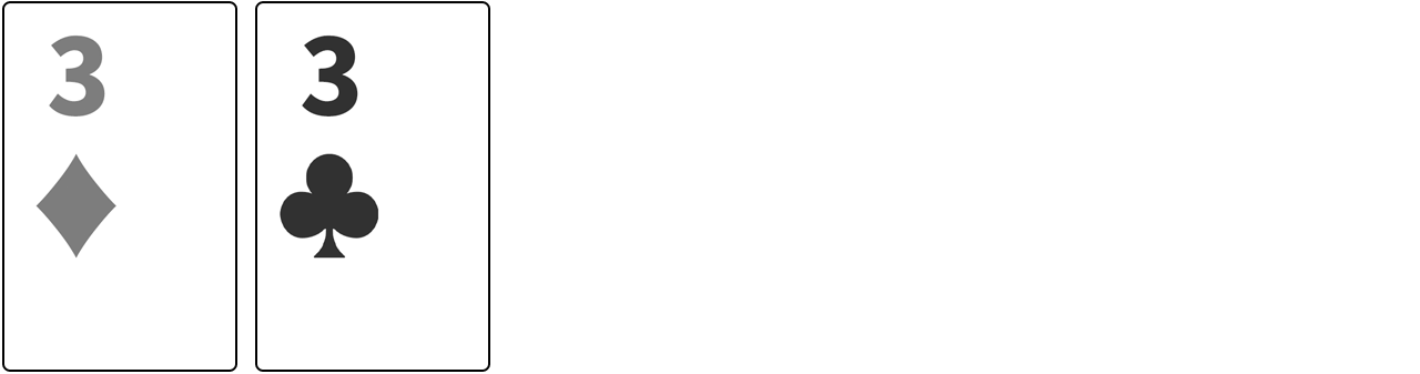 3のペア
