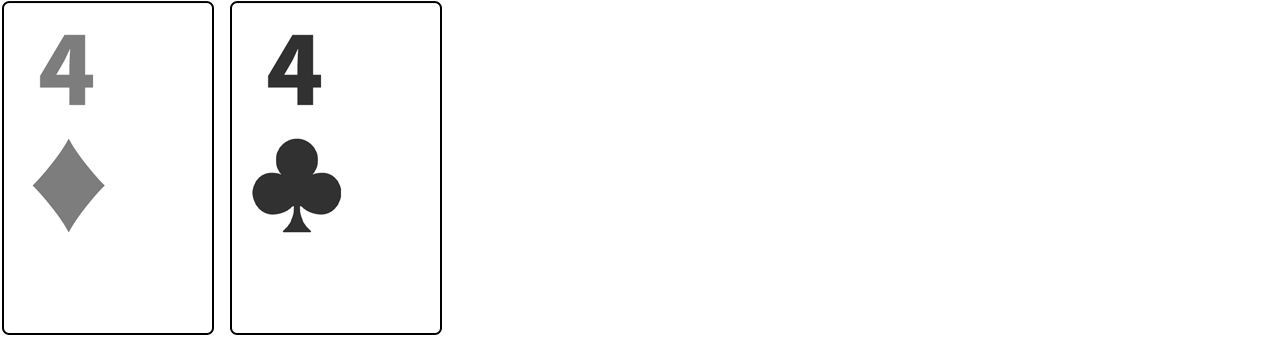 4のペア
