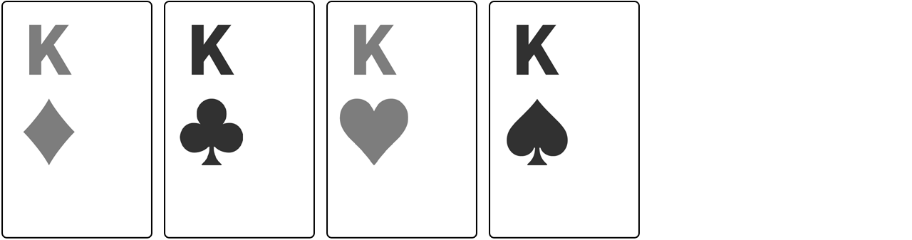 フォーカード（4オブ・ア・カインド）